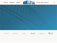 Tablet Screenshot of apcs-sales.com